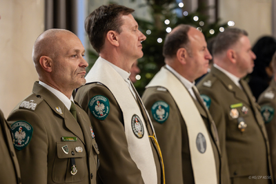 Spotkanie wigilijne w Komendzie Głównej Straży Granicznej 