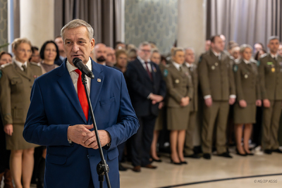 Spotkanie wigilijne w Komendzie Głównej Straży Granicznej 