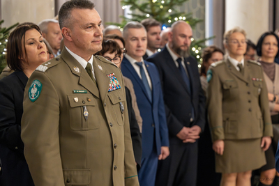 Spotkanie wigilijne w Komendzie Głównej Straży Granicznej 