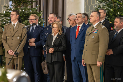 Spotkanie wigilijne w Komendzie Głównej Straży Granicznej 