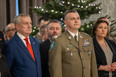 Spotkanie wigilijne w Komendzie Głównej Straży Granicznej 