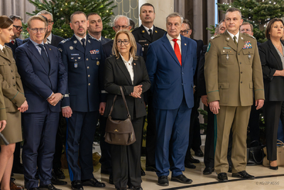 Spotkanie wigilijne w Komendzie Głównej Straży Granicznej 