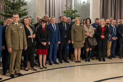 Spotkanie wigilijne w Komendzie Głównej Straży Granicznej 