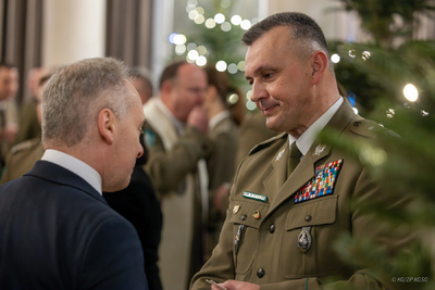 Spotkanie wigilijne w Komendzie Głównej Straży Granicznej 
