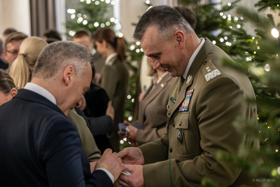 Spotkanie wigilijne w Komendzie Głównej Straży Granicznej 