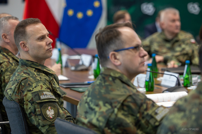 Odprawa kadry kierowniczej Straży Granicznej 