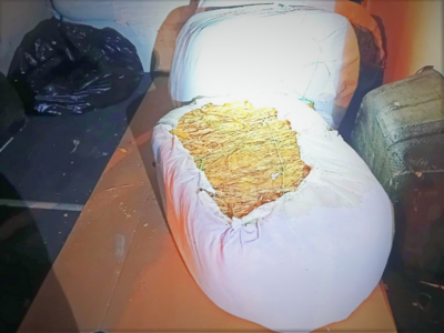 Zatrzymany nielegalny tytoń Zatrzymany nielegalny tytoń