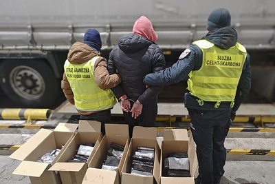 Ujawnienie 111 kg haszyszu 