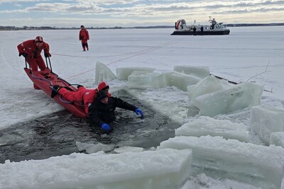 Trening na Zalewie Wiślanym
