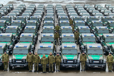 Nowe samochody Straży Granicznej 