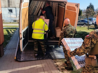 Kontrabanda ukryta w busie 