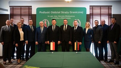 Spotkanie Pełnomocników Granicznych Polski i Litwy Zdj. POSG
