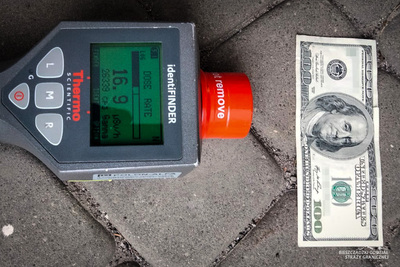 Napromieniowany banknot Napromieniowany banknot