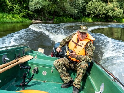 Weekend w akcji ze Strażą Graniczną Zdj. NOSG