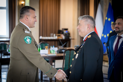 Wizyta delegacji tureckiej w KGSG 