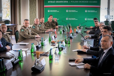 Wizyta delegacji tureckiej w KGSG 