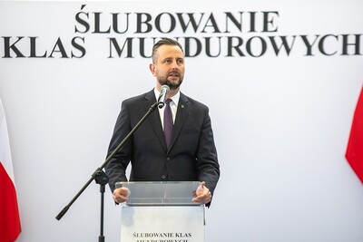 Ślubowanie uczniów klas mundurowych 