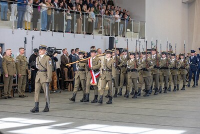 Ślubowanie uczniów klas mundurowych 