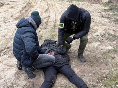 Zatrzymany mężczyzna 