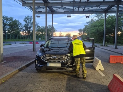 Zatrzymany Ford Zatrzymany Ford