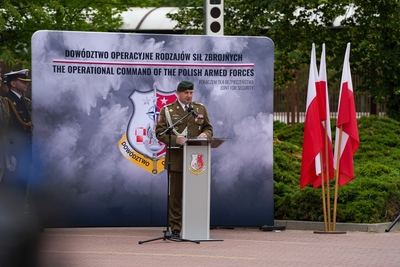 Przekazanie obowiązków Dowódcy Operacyjnego Rodzajów Sił Zbrojnych Przekazanie obowiązków Dowódcy Operacyjnego Rodzajów Sił Zbrojnych