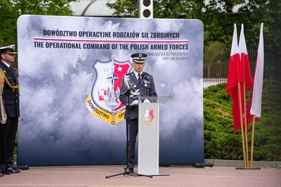 Przekazanie obowiązków Dowódcy Operacyjnego Rodzajów Sił Zbrojnych Przekazanie obowiązków Dowódcy Operacyjnego Rodzajów Sił Zbrojnych