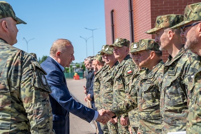 Podsumowanie dwudniowej wizytacji na granicy polsko-ukraińskiej Zdjęcia: NOSG, BiOSG, KGSG