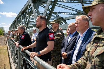 Podsumowanie dwudniowej wizytacji na granicy polsko-ukraińskiej Zdjęcia: NOSG, BiOSG, KGSG