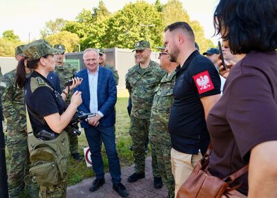 Podsumowanie dwudniowej wizytacji na granicy polsko-ukraińskiej Zdjęcia: NOSG, BiOSG, KGSG