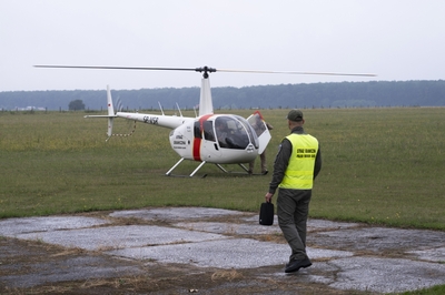 Szkolenie przyszłych pilotów śmigłowców Straży Granicznej 