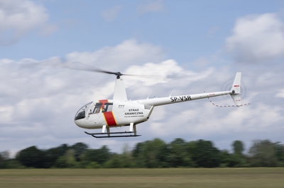 Szkolenie przyszłych pilotów śmigłowców Straży Granicznej 