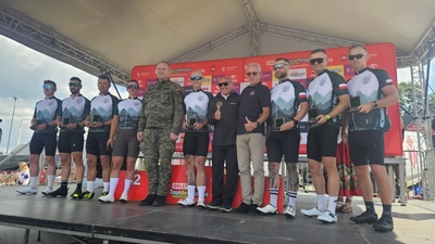 Pierwsza w historii reprezentacja Straży Granicznej wzięła udział w ORLEN Tour de Pologne Amatorów 