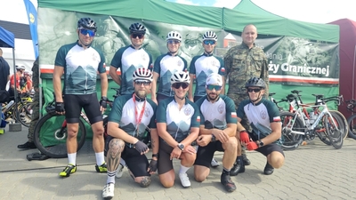 Pierwsza w historii reprezentacja Straży Granicznej wzięła udział w ORLEN Tour de Pologne Amatorów 