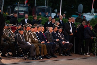 Uroczystości upamiętniające 87. rocznicę wybuchu II wojny światowej Uroczystości upamiętniające 87. rocznicę wybuchu II wojny światowej