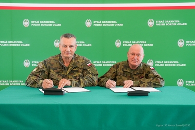 Nowe porozumienie o wymianie informacji radiolokacyjnej między Strażą Graniczną i Wojskiem Polskim Nowe porozumienie o wymianie informacji radiolokacyjnej między Strażą Graniczną i Wojskiem Polskim