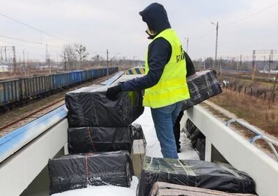 wagon z kontrabandą 