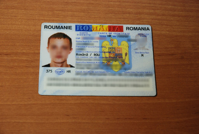sfałszowany rumuński dowód osobisty 