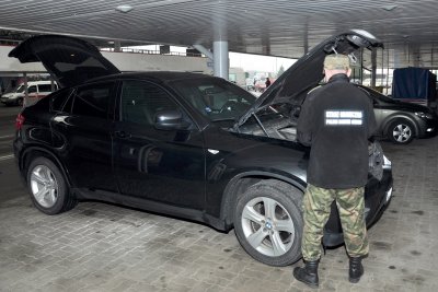 kradzione BMW X6 