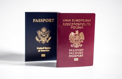 paszport polski i amerykański 